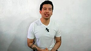 Giving Oral to My Married Straight Colleague at Work in a Stream.