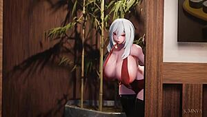 Dealing with a Lewd Cat in Wild Hentai Arrangement Scene