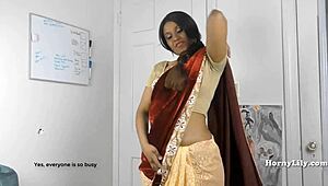 horny south indian step sister in law gets wild in tamil roleplay with subs