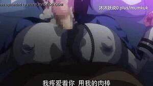 i love this chinese anime lover with big ass in hentai part three