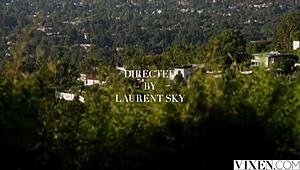 azul the vixen ditches her hubby at the resort for a stranger's pussy play 😏