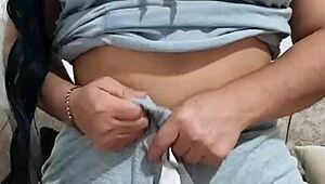 Huge Hairy Pussy Expels Thick Milk In Real Delicious Squirting Session