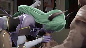 a 3d succubus fucks you in uncensored hentai