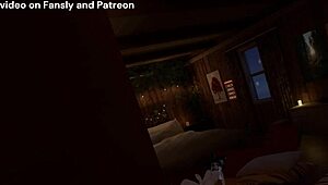 Slutty Girl Bound and Fucked Hard in Machine VRC ERP