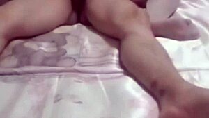 young couple in gay scene with big cock bareback, she's so wet