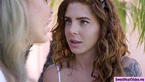 Busty Lesbians Aiden Ashley and Lumi Ray in Fun