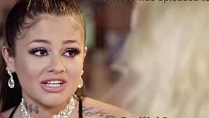 RILEY STAR TAKES BIG COCK IN SHAVED PUSSY, BANGING HARD IN EROTIC MONSTER FUCKING SESSION.