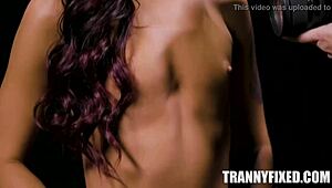 stay gold with khloe kay, natalie mars, adriana chechik in wild transexual threesome