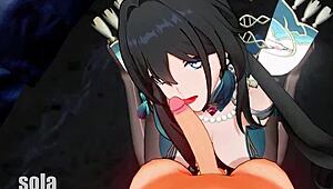 Ruan Mei In An Exciting Anime Adventure