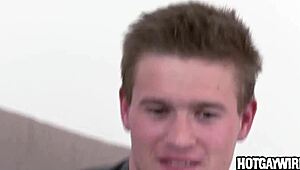 straight guy easily turns gay with big cocks