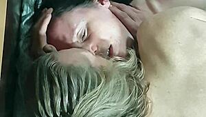 Beautiful MILF’s intense edging and strong orgasm on my big cock