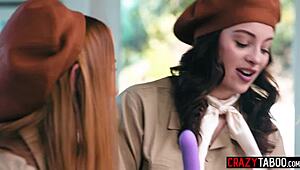 Oh, Khloe Kapri's Anal Fun with Maddy May's Toys and Licks!