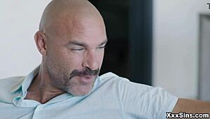 horny petite cheerleader alexis tae gets ass to mouth fucked by charles dera