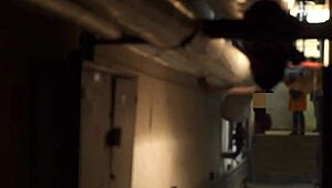 Uh, I’m like totally caught... naked Jeny Smith sneaking through lost corridors, oops!