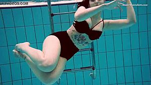 Dashka, are you ready for some underwater pussy action?