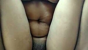 ass fingering and masturbation