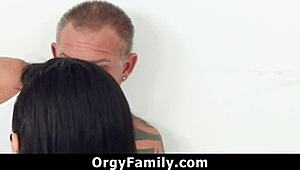 Stepdaughter gives stepdaddy a special gift on his day 😏