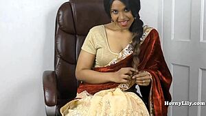 horny south indian step sister in law gets wild in tamil roleplay with subs