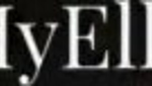 ella gives long footjob in black pantyhose