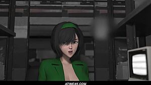 Customer Service Episode 2: Ebony Babe Gets Licked for Guaranteed Satisfaction