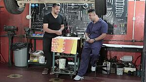 Mecanico Fudendo Buceta E Cuzinho