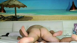 Latina babe orgasms in first casting scene with licking!