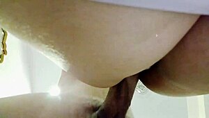 Latina Babe Bent Over in Crazy Doggystyle!