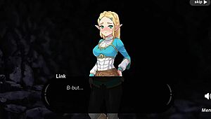 zelda spirit orbs porn game with intense anal blowjob action