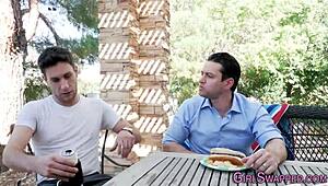 Pussy Eaten Stepdaughter Gets Intense Licking