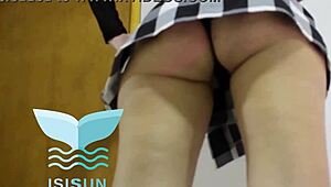 Hot Russian Beauty Rides Expertly In Public