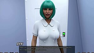 hot black women fuck in 3d space game outfit!