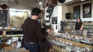 Erotic brunette getting anally fucked 😈