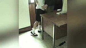 Teacher Fucks Mexican Student In Office For Grade!