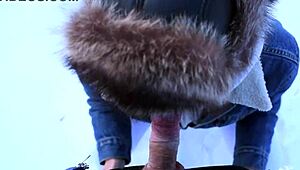 Feeling the throbbing creampie in my mouth during this intense public facefuck deepthroat blowjob with hot sperm