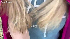 WOW! Forest Blowjob With Cum Swallow