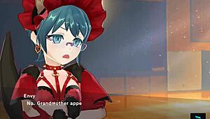 magicami's red hood bad wolf girl with big tits in outdoor hentai adventure