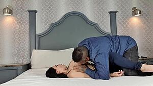 Michelle Aldrete in hot erotic experience with a variety of sexual activities