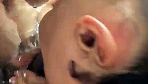 Strawberry says, 'Suck my monster cock and cum five times.'