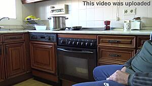 risky homemade sex with my horny stepsister could get us caught any second