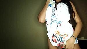 Perfect ass asian ladyboy aemy slams hard in thai anal massage.