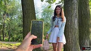 Girlfriend Climaxes in Public Park with Toy Control from Flirtwithsb