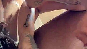 Strawberry says, 'Suck my monster cock and cum five times.'