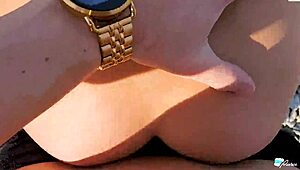 Blonde Amateur Fucked Doggy on Public Beach in Paradise