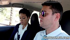 i watch amethyst banks ride her drivin instructor with her big ass bent over