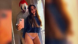 Stepsister Craves Fuck, Pussy Filled with Cum