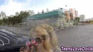 Teen Jizzed In Public Outdoors
