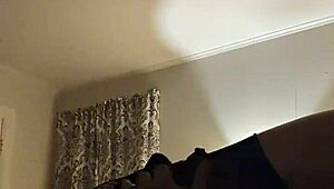 Danielle Roy And Cody Roy Fuckin Watch As Danielle Roy Rides The Shit Out Of His Dick In Fishnet Lingerie