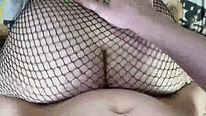 i can’t believe how much this hot bitch loves my cum on her pantyhose.