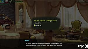 I watch the maid strip in this 3D anime game