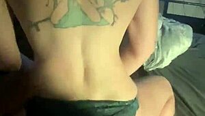 Pretty Babysitter Pale Tattooed Fucked Hard